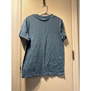 goodfellow and co size medium blue lyndale tee
